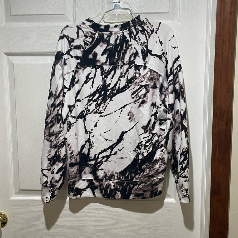 Zella Jamie Ink Print Tie Dye Sweatshirt - Picture 3 of 4